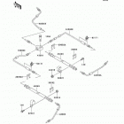 Mule 3010 4x4 Hardwoods Green HD (KAF620-H2) Тормозные трубки