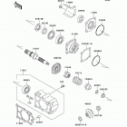 Mule 2510 4X4 (KAF620-A2) Редуктор