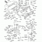 Mule 3020 Turf (KAF620-F1) Frame fittings(kaf620-f1)