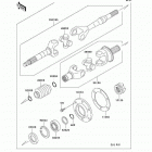 Mule 3020 Turf (KAF620-F3) Карданный вал - задний