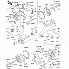 Mule 3000 (KAF620-G2) Задние тормоза