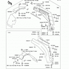 Mule 3010 4X4 (KAF620-E2) Front fender(s)(kaf620-e2)