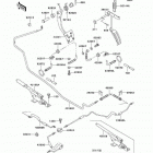Mule 550 (KAF300-C5) Педаль и рычаг тормоза