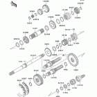 Mule 3010 4x4 Hardwoods Green HD (KAF620-H2) Трансмиссия