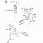 Mule 2510 Diesel (KAF950-A2) Передняя подвеска