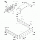 Mule 3010 Diesel 4X4 (KAF950-B1) Наклейки