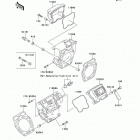 Mule 2500 (KAF620-C2) Головка цилиндра