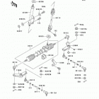 Mule 500 (KAF300-B2) Рулевой вал
