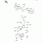Mule 2500 (KAF620-C6) Frame fittings(lever)