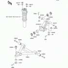 Mule 3010 4X4 (KAF620-E2) Передняя подвеска