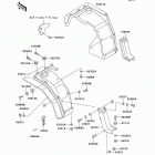 Mule 2520 Turf (KAF620-B6) Переднее крыло(ья)