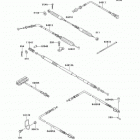 Mule 2500 (KAF620-C6) Тросы управления