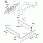 Mule 3010 4x4 Hardwoods Green HD (KAF620-H2) Наклейки