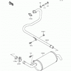 Mule 500 (KAF300-A1) Глушитель