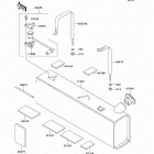Mule 3020 Turf (KAF620-F3) Топливный бак