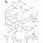 Mule 2510 Diesel (KAF950-A2) Защитные дуги  / рама кабины