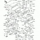 Mule 3000 (KAF620-G2) Frame fittings(kaf620-g2-g5)