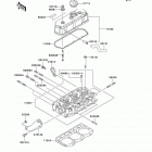 Mule 2510 Diesel (KAF950-A2) Головка цилиндра
