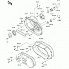 Mule 2510 Diesel (KAF950-A2) Converter cover / drive belt