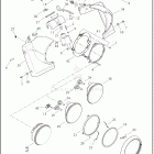 FLHR 1FBC ROAD KING (2022) NACELLE AND HEADLAMP - FLHR AND FLHRXS