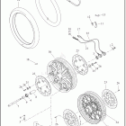 FLTRX 1KHC ROAD GLIDE (2023) Колеса перед