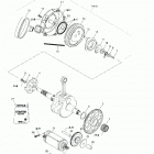 Traxter XL Rewind starter, electric starter