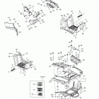 Outlander 330/400 Std 2 X 4 Кузовные детали задние вид