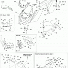DS 650/DS 650 Baja/X Body, front view