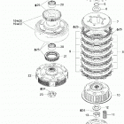 Traxter Max Std & Max XT Сцепление