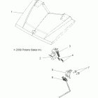 R11TH90DG RANGER 4X4 900 D Body, hood latch