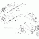 RANGER CREW 800 - R12WH76AG/AR/EAH/EAV Suspension, front control arms