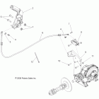 RANGER 6X6 800 - R12HR76AG/AR Brakes, park brake asm.