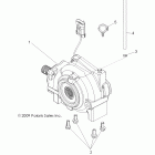 R10VH76AW/AO/AB RANGER RZR Передний редуктор