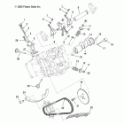 RANGER 400 4X4 - R12RH45AG/AH/AR Engine, camshaft and valves