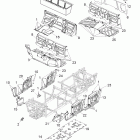 R10WH76AG/AH/AR/AV/WY76AW/AZ RANGER 4X4 800 EFI CREW Body, floor and fenders