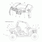 R10VH76 ALL OPTIONS/VY76AZ RANGER RZR 800 EFI Наклейки