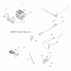 R10WH76AG/AH/AR/AV/WY76AW/AZ RANGER 4X4 800 EFI CREW Electrical, regulator, relays, sensors and ecu