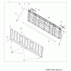 R10RC08GA/GH/FA/FH RANGER EV/INTL 4X4 Body, tailgate asm.