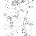 WAVE RUNNER FZR GX1800J Выхлопная система 3