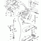 FX CRUISER SHO FX1800A-J Трос управления