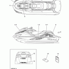 WAVE RUNNER FZR GX1800J Наклейки