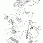(WAVERUNNER FX HO) FY1800K Выхлопная система 3