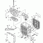 VX1100CH/VX1100H Масляный картер