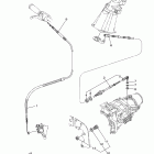VX1100CH/VX1100H Трос управления