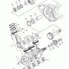 VX1100CH/VX1100H Коленчатый вал и Поршень