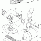FX CRUISER-FX1000-G E/FX1000-G J/FX1000-G Выхлопная система 3