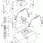 VX 1100 DELUXE-VX1100E/VX1100AE Топливный бак