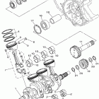 VX 1100 DELUXE-VX1100E/VX1100AE Коленчатый вал и Поршень