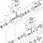 GP1300-E/GP1300-E J/GP1300-E E Коленчатый вал и Поршень