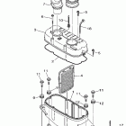 VX1100C-F/VX1100(C)-/VX1100-F Впускная система